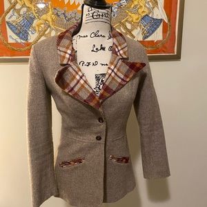 Vintage 1970s Young Timers New York Blazer size 7 runs small